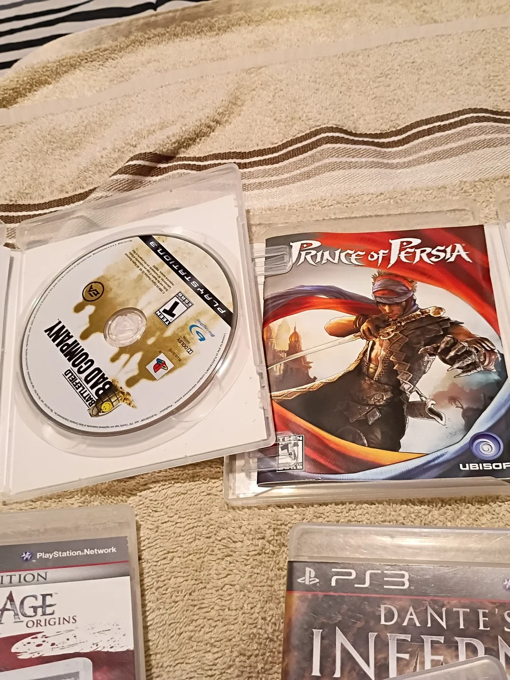Lot Of 5 PS 3 Games  GUC. OBO